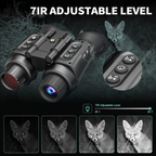 Night Vision Binoculars 3D 4K  , 7 Levels with 32GB Card