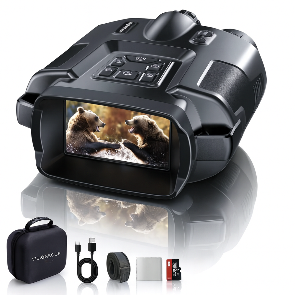 Night Vision Binoculars 4K , 8X Digital Zoom Hunting Observations