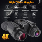 Night Vision Binoculars 3D 4K  , 7 Levels with 32GB Card