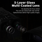 Night Vision Binoculars Military 12x – HD 500m Zoom & Long Battery Life