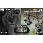 Night Vision Binoculars Headband 8X 4K  – Infrared, Hunting NV400