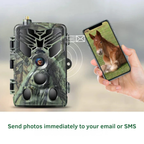 Connected Hunting Camera with SMS/MMS Alert -Real-Time Monitoring