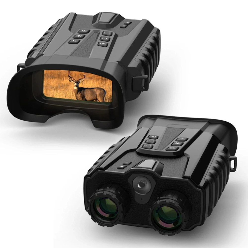 Night Vision Binoculars Military 12x – HD 500m Zoom & Long Battery Life