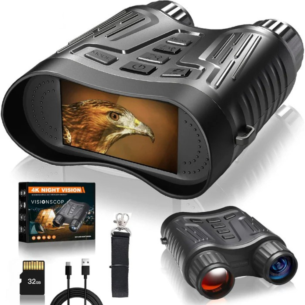 Night Vision Binoculars 300M Infrared  with 36MP Photo and 4K Video | NV2180