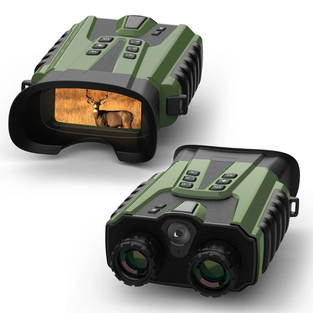 Night Vision Binoculars Military 12x – HD 500m Zoom & Long Battery Life