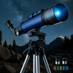Astronomical Telescope – Moon & Star Observation + Smartphone Mount